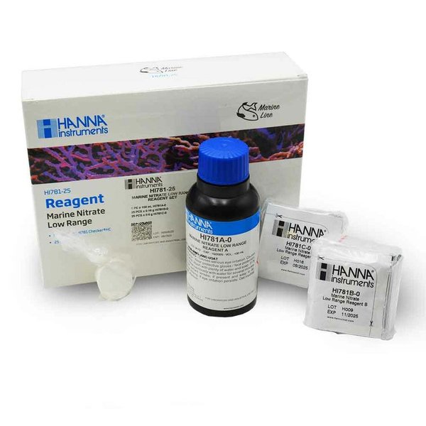 HI781-25 Reagezien für  HI781 Checker® HC für Nitrat in Meerwasser 25 Tests - KEIN VERSAND